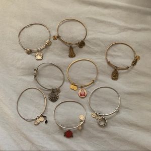 Alex and Ani bangles, assorted